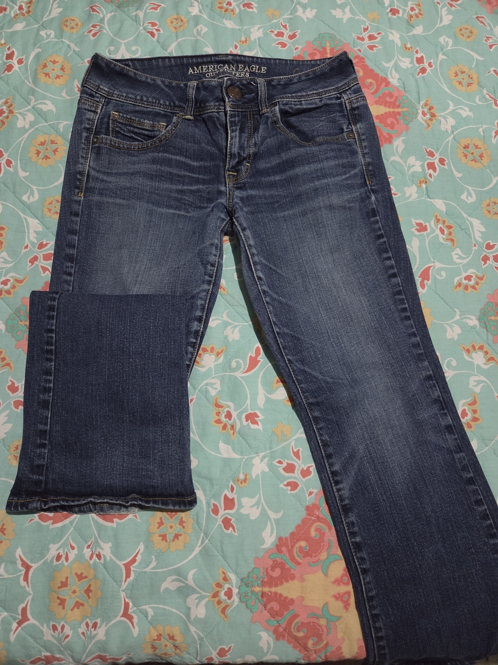 American Eagle Outfitters Women’s Dark Blue Boot Cut Jeans